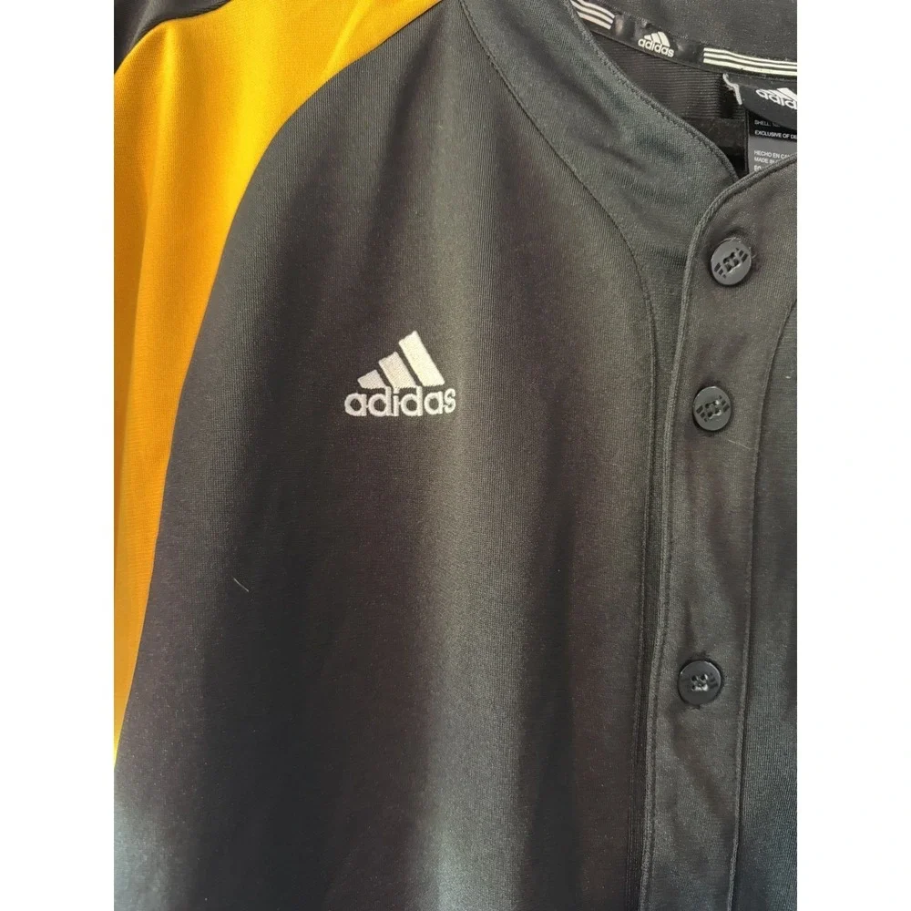 Pittsburgh Pirates Jersey Adidas‎ Boys Size XL (18-20) Black Genuine Merchandise